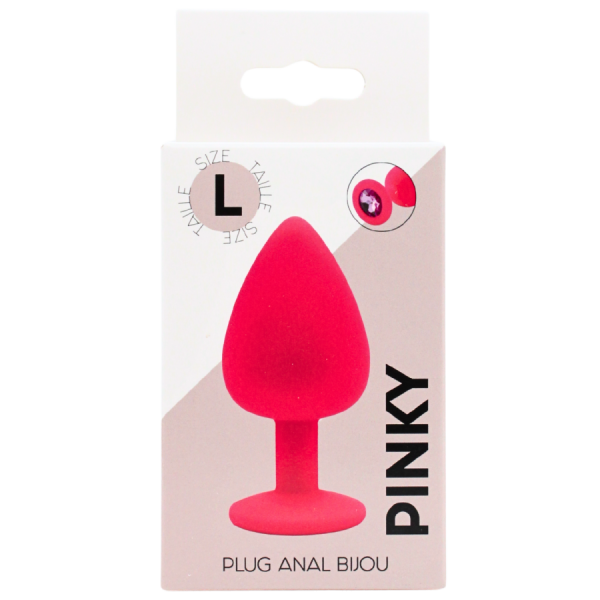 Plug bijou rose Large PINKY 